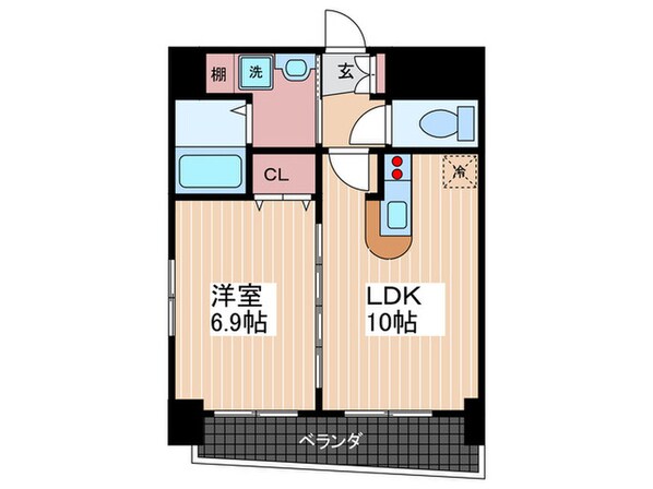 Fantasy翠町の物件間取画像